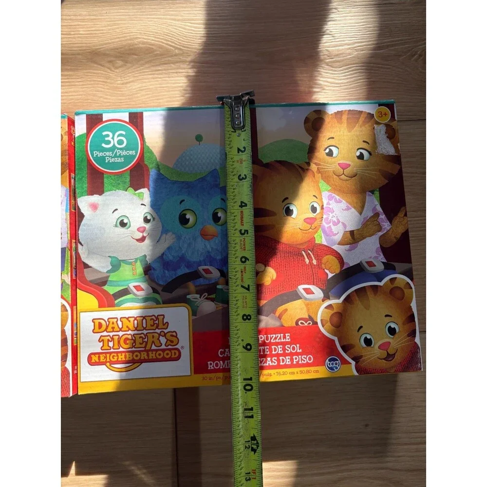 Daniel Tiger's Neighborhood Puzzle Lot 36 Pc Floor Puzzle & 3 Pack 24 48 100 Pc